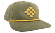 Load image into Gallery viewer, Rock Dock Sea UPF 50 perforated  Rope stitch logo cap