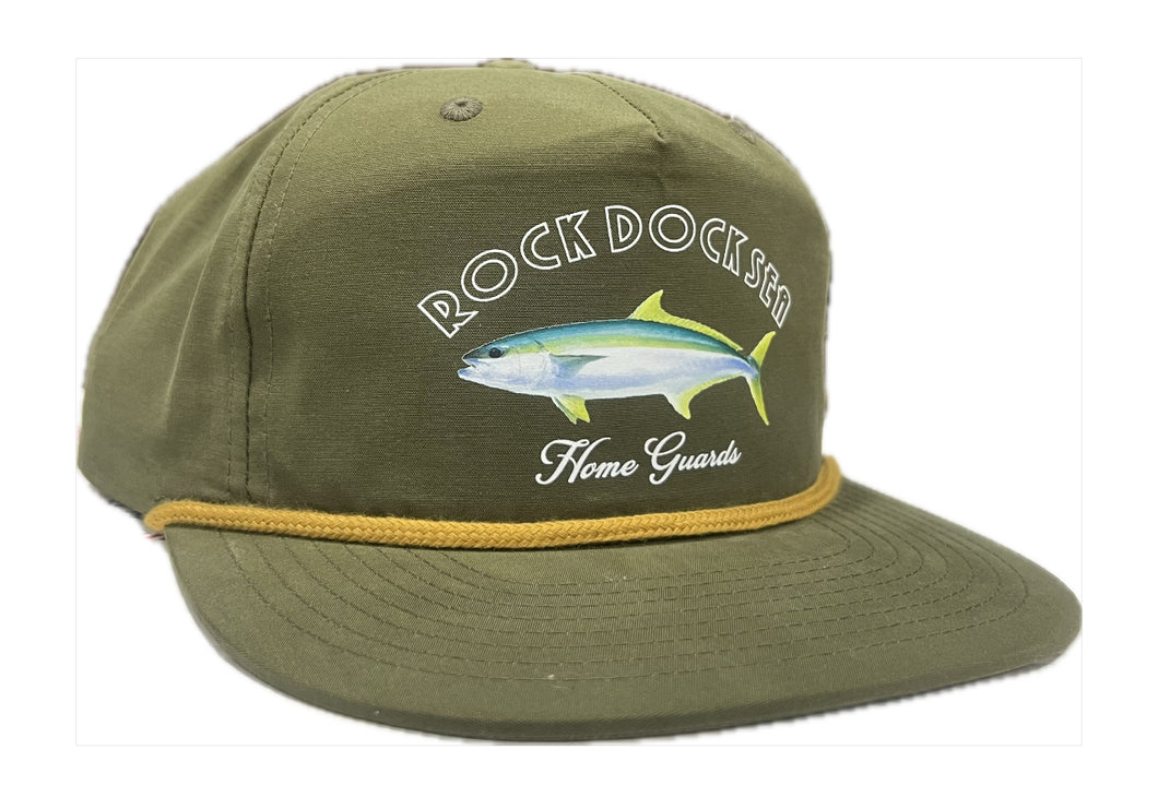 Rock Dock Sea (Yellow Tail) Home Guards UPF 50 Cap